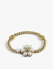 GG Marmont faux-pearl bracelet