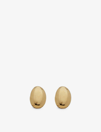 Buy Nura Pebble 18ct gold-plated vermeil sterling silver stud earrings