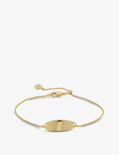 Nura 18ct gold-plated vermeil silver bracelet