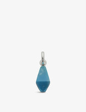 Doina sterling silver and turquoise pendant