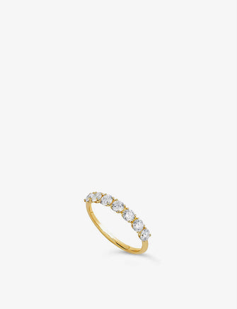 Dinny Hall 14ct Primrose yellow-gold and diamond ring