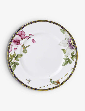 Hummingbird fine bone china dinner plate 27cm