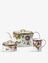 Hummingbird fine bone china 3-piece tea set