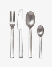 Olio stainless-steel 16-piece cutlery set