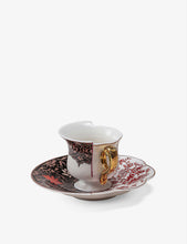 Hybrid Sagala porcelain coffee cup and saucer