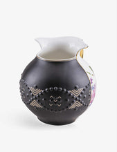 Hybrid Ife abstract-pattern bone-china porcelain vase