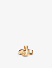 Tiffany T T1 Wide 18ct yellow-gold ring