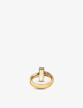 Tiffany T T1 Wide 18ct yellow-gold ring