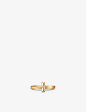 Tiffany T T1 Narrow 18ct yellow gold ring