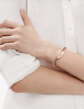 Return To Tiffany charm 18ct rose gold bracelet