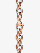 Return To Tiffany charm 18ct rose gold bracelet