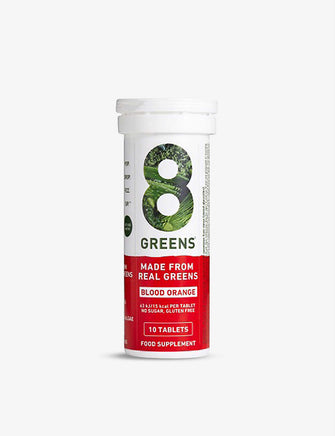 Effervescent blood orange greens supplement 10 tablets 100g