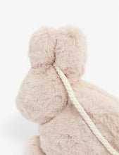 Bunny plush cross-body bag