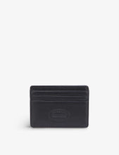 Eton brand-plaque leather cardholder