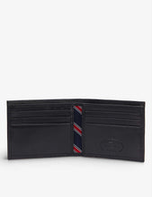 Eton brand-plaque leather bilfold wallet