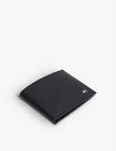 Eton brand-plaque leather bilfold wallet