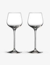 Elegance crystal dessert wine glasses set of two