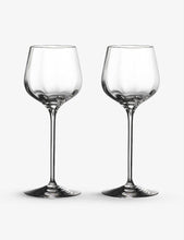 Elegance Optic crystal dessert wine glasses set of two