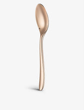 Mood Espresso rose-gold plated spoons in rose gold-plated egg set of six