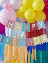 Mix It Up Happy Birthday card bunting 16cm