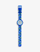 FBNP174 Rhinoferoce bio sourced-plastic and recycled-PET quartz watch