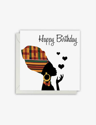 Crown & Glory birthday greetings 15cm x 15cm