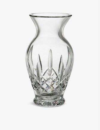 Lismore crystal glass vase 20cm