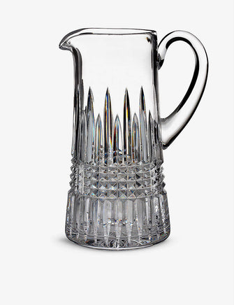 Lismore crystal glass pitcher 25cm