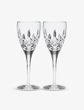 Lismore Nouveau crystal wine glasses set of two