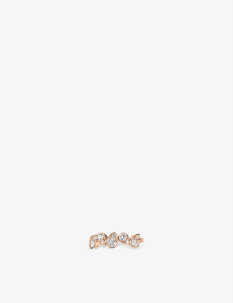 Joséphine Ronde d'Aigrettes 18ct rose-gold and 0.53ct brilliant-cut diamond ring