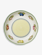 French Garden Fleurence porcelain presentation bowl 38cm