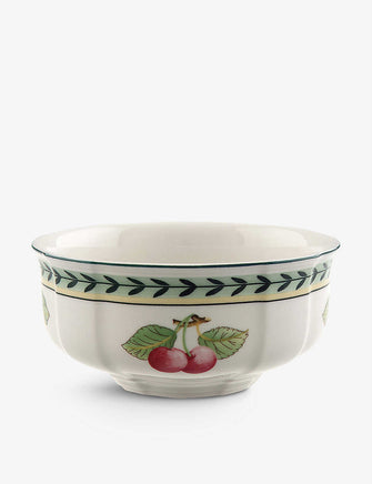 French Garden Fleurence porcelain dessert bowl 12cm