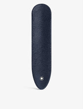 Sartorial grained-leather pen sleeve