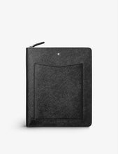 Sartorial large leather notebook holder