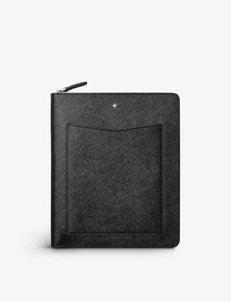 Sartorial large leather notebook holder