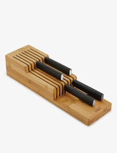 DrawerStore bamboo knife organiser