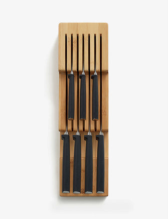 DrawerStore bamboo knife organiser