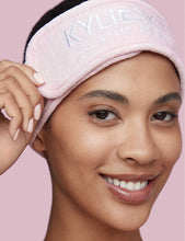 Logo-embroidered woven terrycloth headband