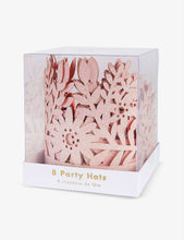 Fairy glittery paper crowns pack of eight