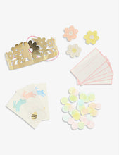 Floral paper crackers pack of six