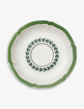 French Garden Green Line porcelain espresso-cup saucer 13cm