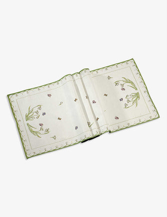 Colourful Spring cotton table runner