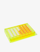 4 In A Row travel-sized lucite board game