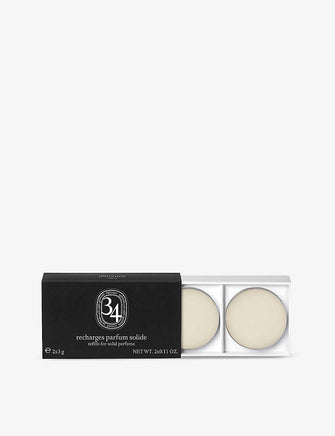 34 Boulevard Saint Germain solid perfume refill 3g pack of two