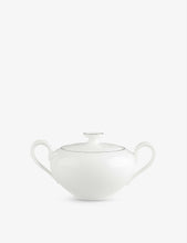 Anmut platinum and porcelain sugar bowl 350ml