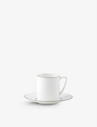 Jasper Conran fine bone china espresso cup and saucer 91ml