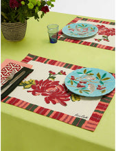 Vienna floral-print cotton placemat 35cm x 48cm