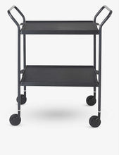 Two-tier aluminium trolley 65cm x 53.5cm