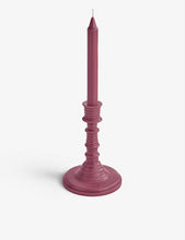 Beetroot scented wax candleholder 330g