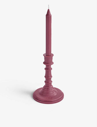 Beetroot scented wax candleholder 330g